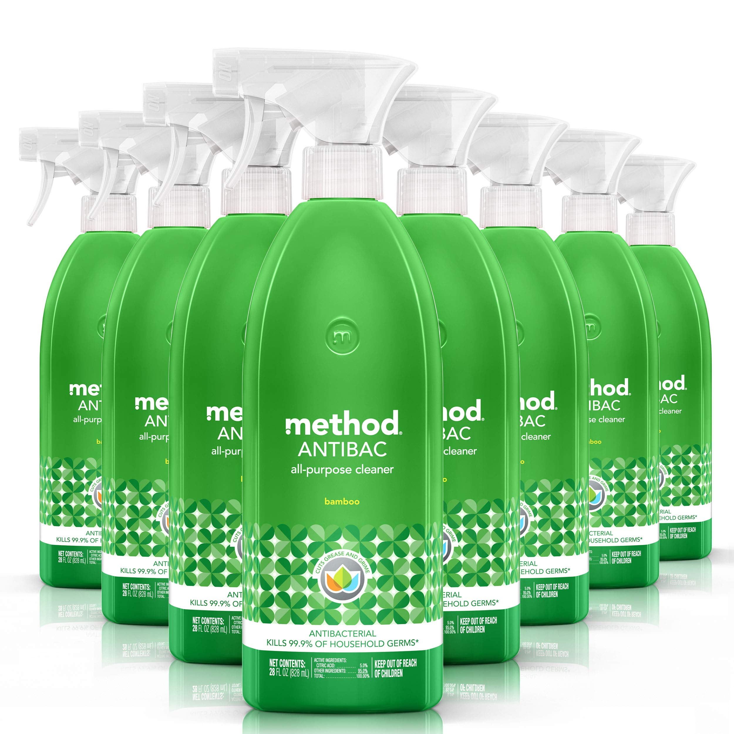 Method Antibacterial All Purpose Cleaner Spray, Bamboo, Kills 99.9 of