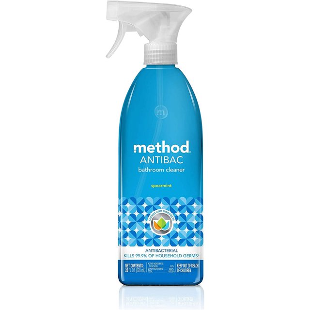 Method Antibacterial Bathroom Spray, Tub & Toilet Cleaning, Removes