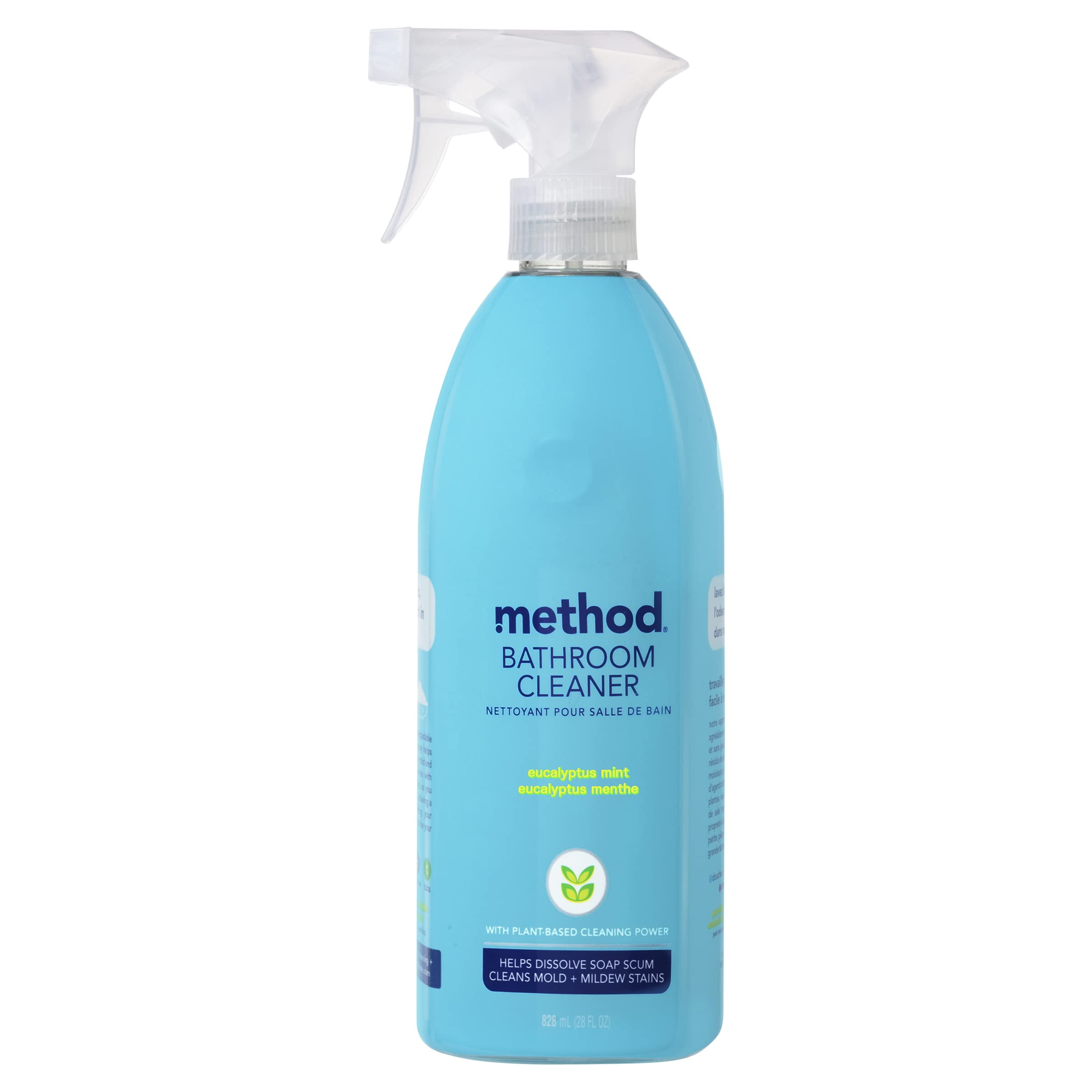 Method Bathroom Cleaner, Eucalyptus Mint, 28 Ounce, 1 Pack, Packaging