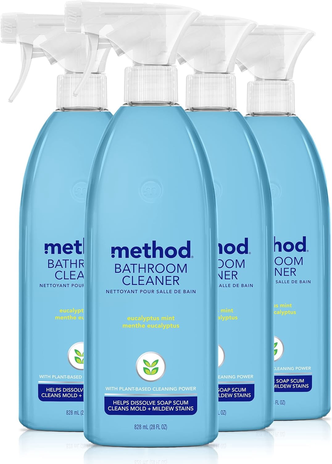 Method Store Method Bathroom Cleaner, Removes Mold + Mildew Stains, Eucalyptus Mint ...