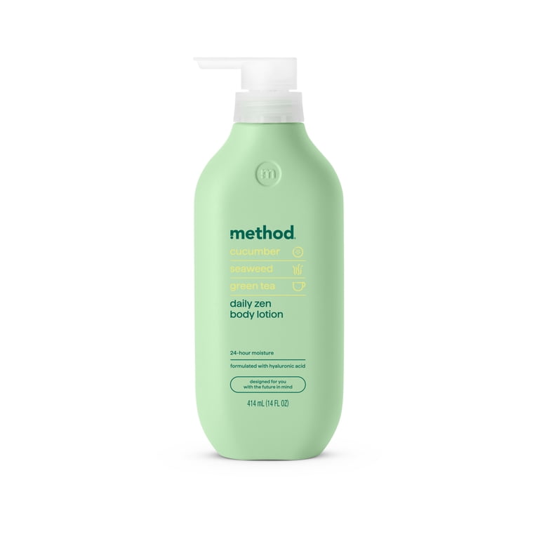 method Body Lotion, Daily Zen- 24hr Moisture, with Hyaluronic Acid