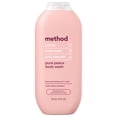 thumbnail interactive-video image 1 of method Body Wash, Pure Peace - Leaves Skin Feeling Soft & Moisturized, Made Without Parabens, Notes of Peony, Rose Water & Pink Sea Salt, 18 fl oz, 1 of 9