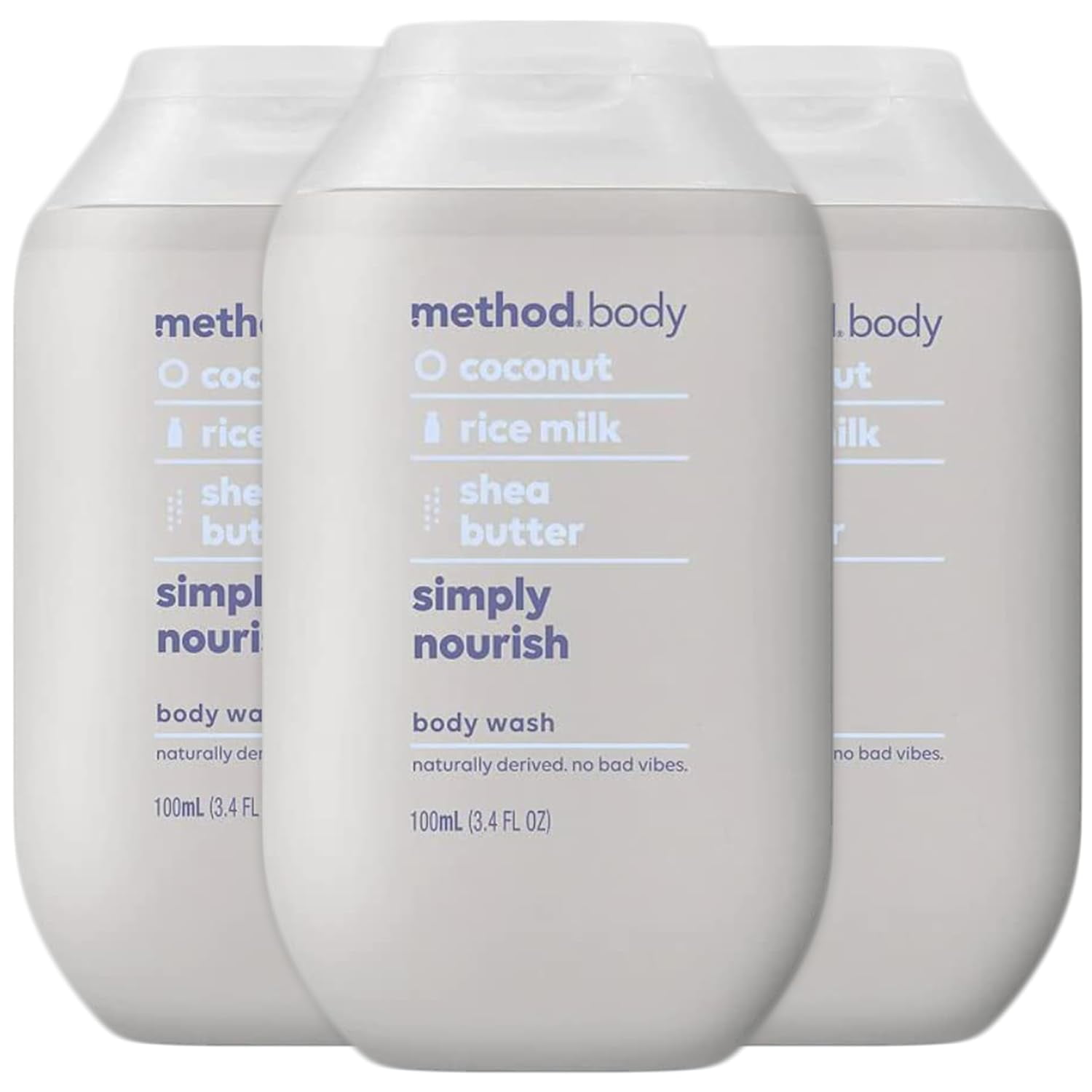 Method Body Wash Simply Nourish, Coconut, Rice Milk and Shea Butter