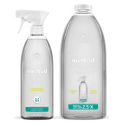 Method Daily Shower Spray Cleaner, Eucalyptus Mint, 68 oz. Refill & 28 oz. Spray Bottle - Bundle Pack