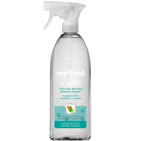 Method Daily Shower Spray Cleaner, Eucalyptus Mint Scent, 28oz