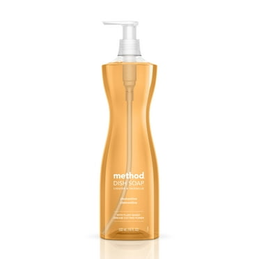 Method Dish Soap, Clementine, 18 oz