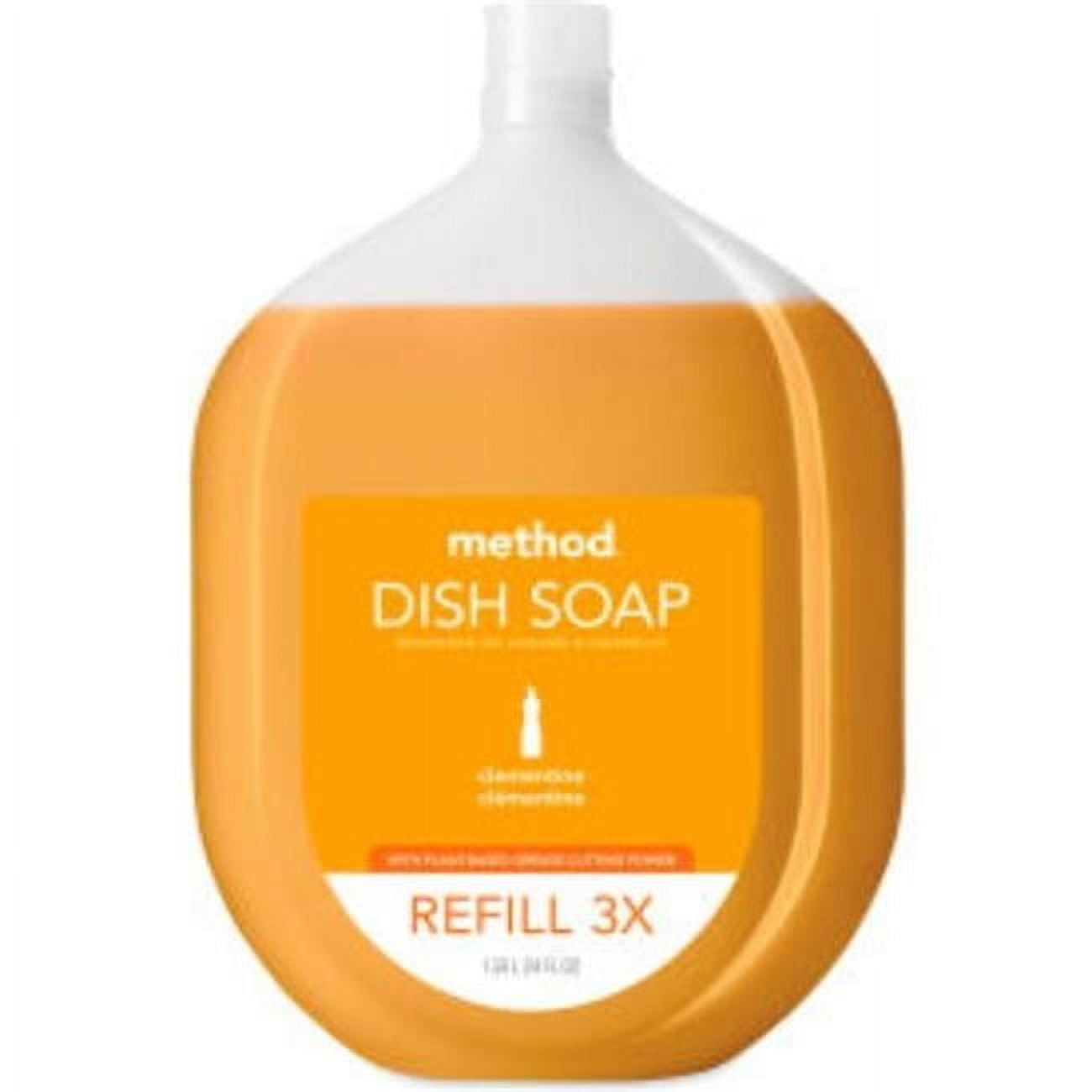 Dish Soap Refill Tub, Clementine Scent, 54 oz Tub, 4/Carton Dish Soap Refill Tub, Clementine Scent, 54 oz Tub, 4/Carton