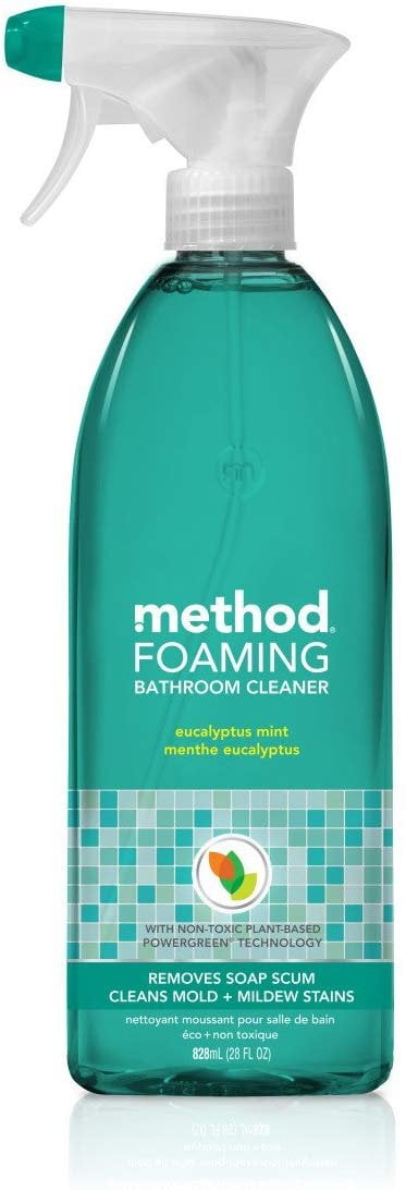 foaming tub + tile cleaner - eucalyptus mint, 28 fl oz