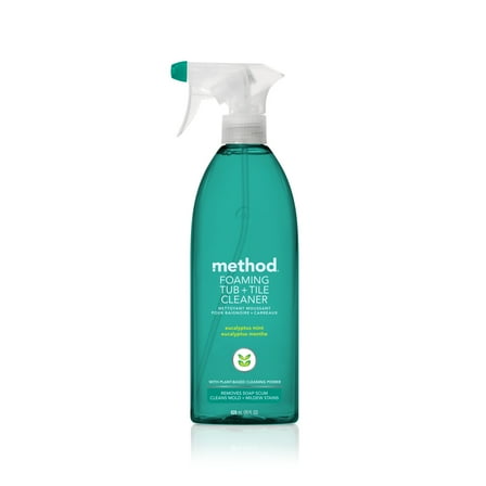 Method Foaming Bathroom Cleaner, Eucalyptus Mint, 28  fl oz