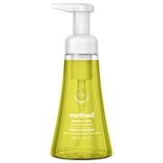 method Foaming Hand Wash, Lemon Mint- Leaves Hands Feeling Soft & Clean, for Bathroom & Kitchen, Made without Parabens, 10 fl oz