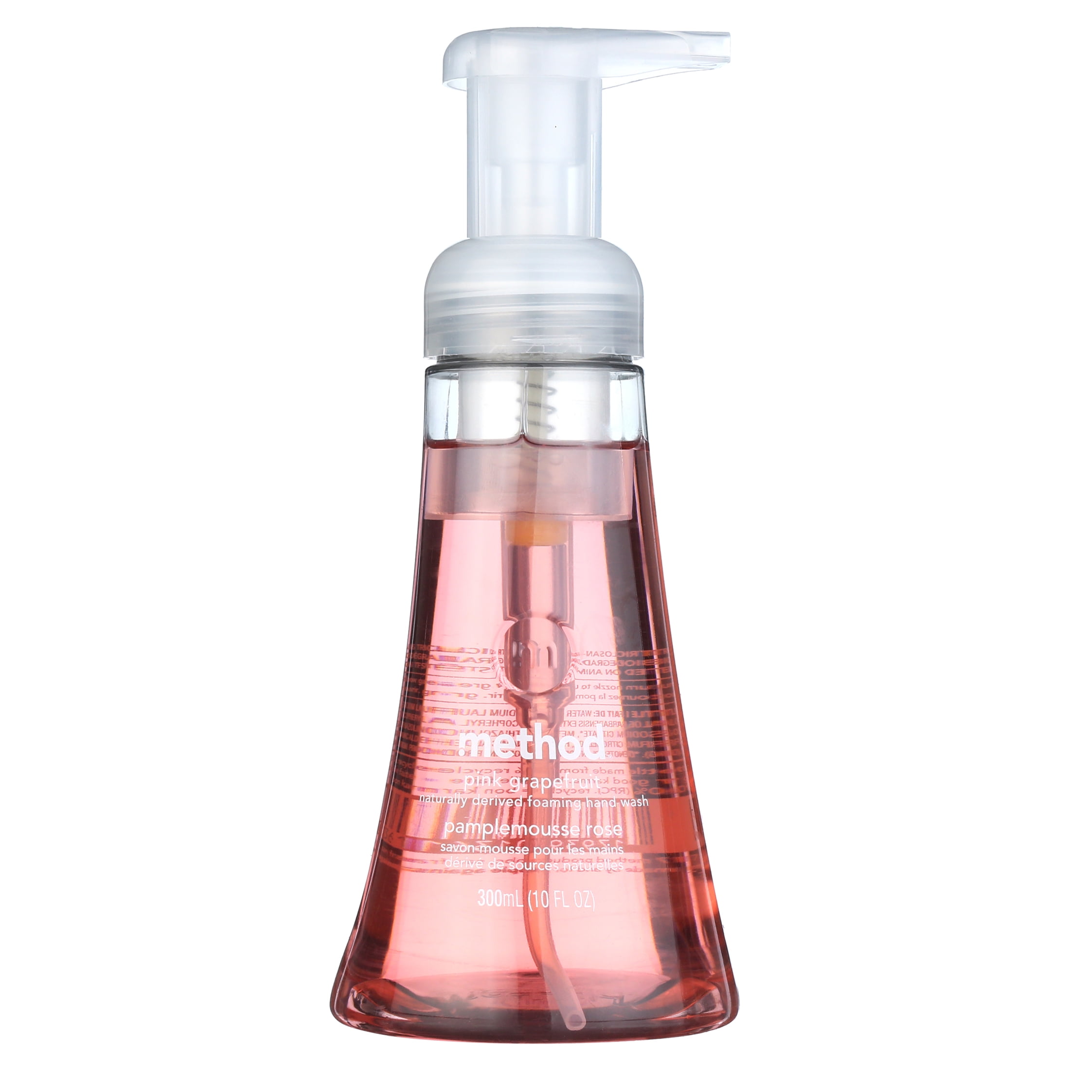 Method Foaming Hand Soap, Pink Grapefruit, 10 Ounce Bottle