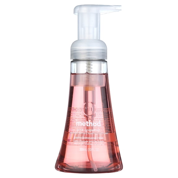 Method Foaming Hand Soap, Pink Grapefruit, 10 fl oz