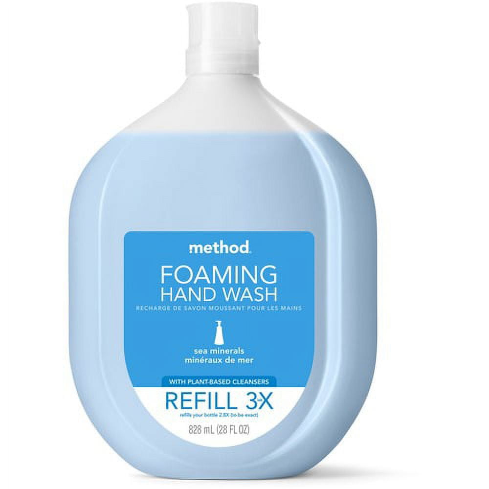 Method Foaming Hand Soap Refill Sea Mineral Scent 28 fl oz (828.1