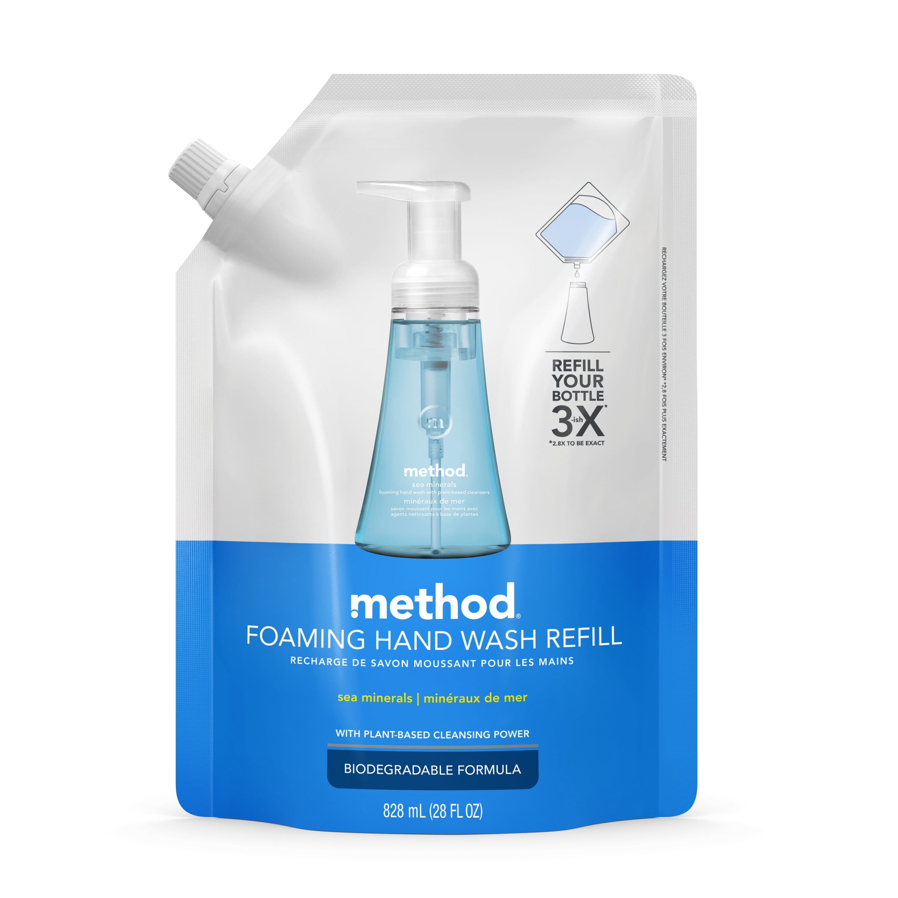 Method Foaming Hand Wash, Sea Minerals - 10 fl oz bottle