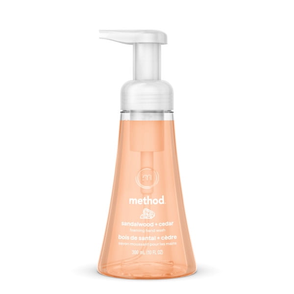 Method Foaming Hand Soap, Sandalwood and Cedar, 10 oz