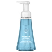 method Foaming Hand Wash, Sea Minerals - Leaves Hands Feeling Soft & Clean, for Bathroom & Kitchen, Marine & Lemon Notes, 10 fl oz