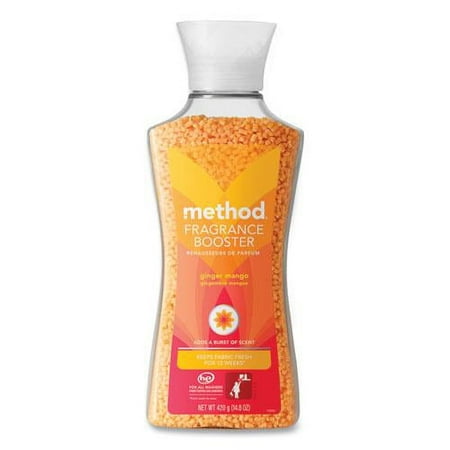 Method Fragrance Booster, Ginger Mango, Keeps Clothes Fresh For Up to 12 weeks, 14.8 Ounces (Pack of 6)