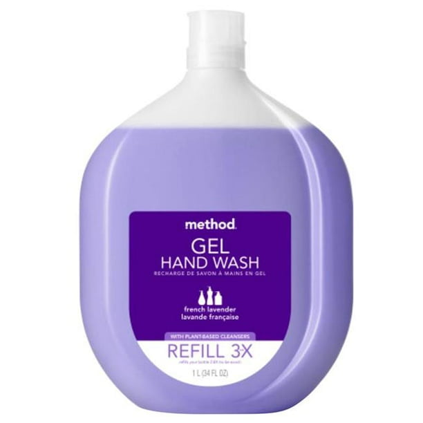 method French Lavender - Hand wash refill - gel - bottle - 0.3 gal