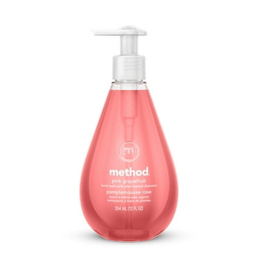 Method Gel Hand Soap, Pink Grapefruit, 12 Ounce