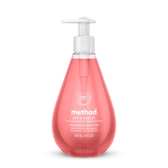 Method Gel Hand Soap, Pink Grapefruit, 12 fl oz