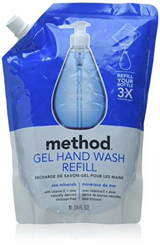 Method Gel Hand Soap Refill, Sea Minerals, 34 Ounce - image 1 of 3