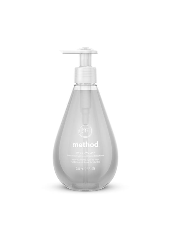 Method Gel Hand Soap, Sweet Water, Biodegradable Formula, 12 Fl Oz (Pack Of 1)