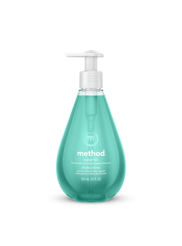 Method Gel Hand Soap, Waterfall, Biodegradable Formula, 12 Oz, (Pack Of 1)
