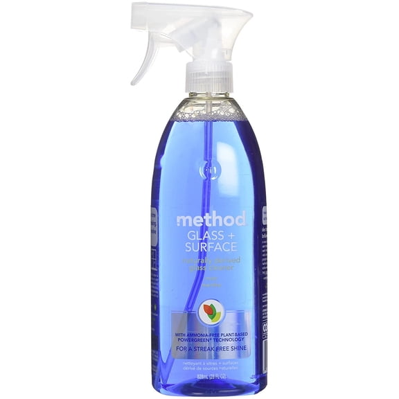 Method Glass Cleaner Spray, Mint, 28 Ounce