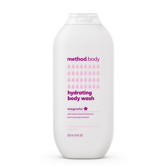 Method Hydrating Body Wash, Magnolia, 18 fl oz