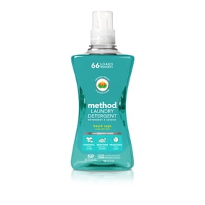 Method Laundry Detergent, Beach Sage, 53.5 fl oz, 66 Loads