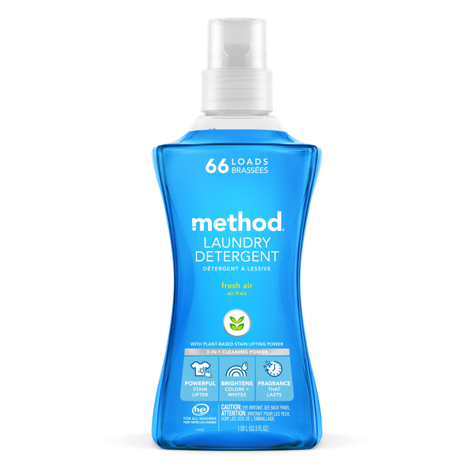 Method Fresh Air Liquid Laundry Detergent for White Fabrics