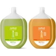 thumbnail image 1 of Method Liquid Dish Soap Variety Pack, 1 Lime + Sea Salt, 1 Clementine, 54 oz Each, 2 CT, 1 of 5