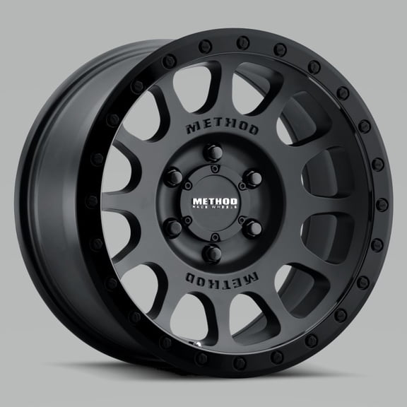 Method MR305 NV 18x9-12mm Offset 6x5.5 108mm CB Double Black Wheel Fits select: 2000-2023 CHEVROLET SILVERADO, 2019-2023 RAM 1500
