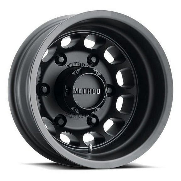 Method MR901 - REAR 16x5.5 -138mm Offset 6x205 161.04mm CB Matte Black Wheel - MR901655925138N Fits select: 2010-2023 MERCEDES-BENZ SPRINTER