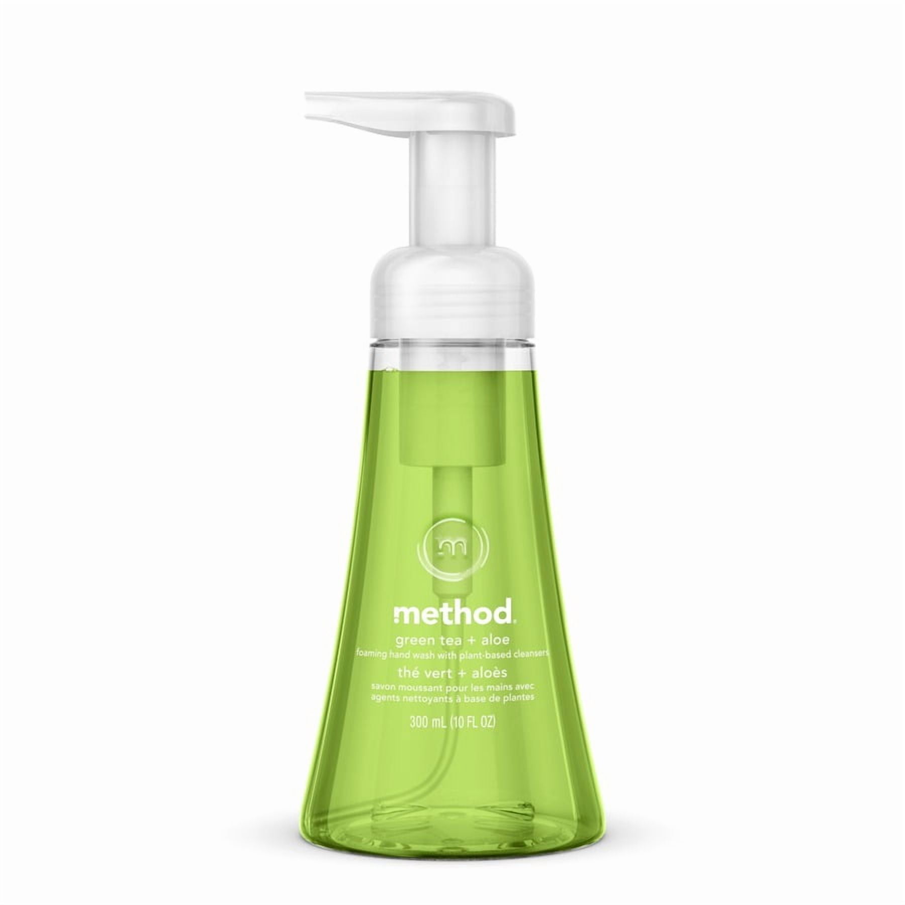 Method, MTH00362CT, Green Tea/Aloe Foaming Hand Wash, 6 / Carton, Green