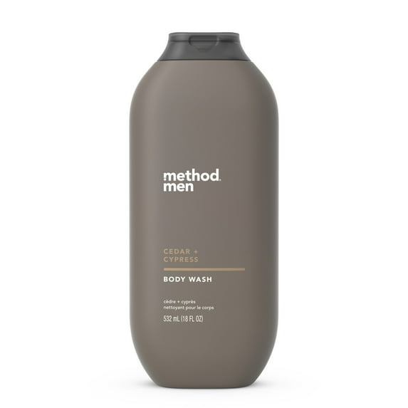 Method Men, Cedar + Cypress Body Wash, 18oz
