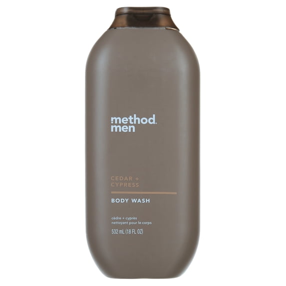 Method Men, Cedar + Cypress Body Wash, 18oz