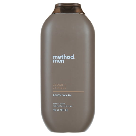 Method Men, Cedar + Cypress Body Wash, 18oz