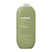 method mens Body Wash, Juniper + Sage - Moisturizes & Cleanses, Made without Parabens or Phthalates, Cruelty-Free, 18 fl oz
