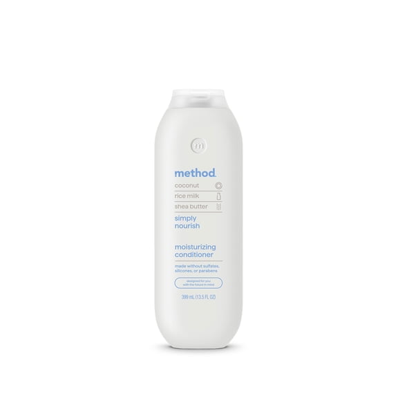 Method Moisturizing Conditioner, Simply Nourish, Sulfate Free, and Cruelty Free, 13.5 fl oz