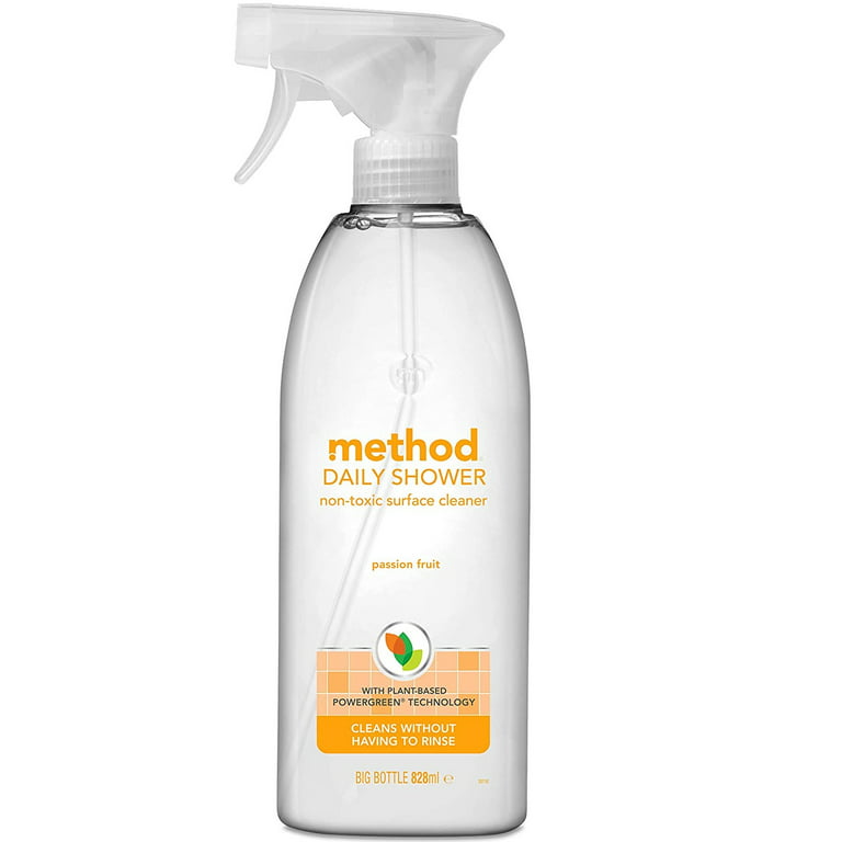https://i5.walmartimages.com/seo/Method-Passion-Fruit-Daily-Shower-Non-toxic-Surface-Cleaner-Spray-828ml-Pack-of-8_db4664e3-7d2a-4f81-a3b7-5538e6775ad6.e35062225d165ba47a753f1b5de037f2.jpeg?odnHeight=768&odnWidth=768&odnBg=FFFFFF