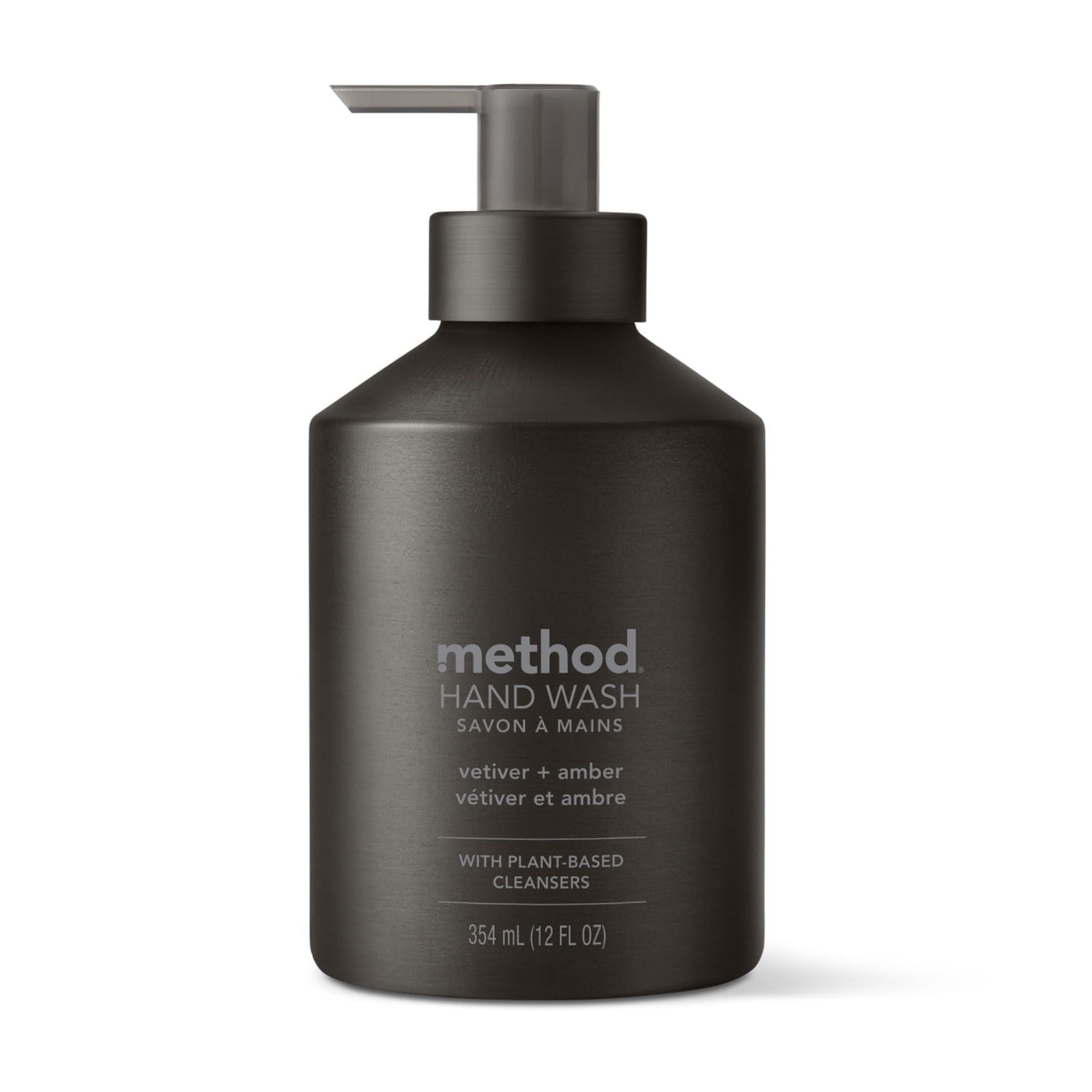 Method Premium Gel Hand Wash, Vetiver + Amber, 12 Ounce
