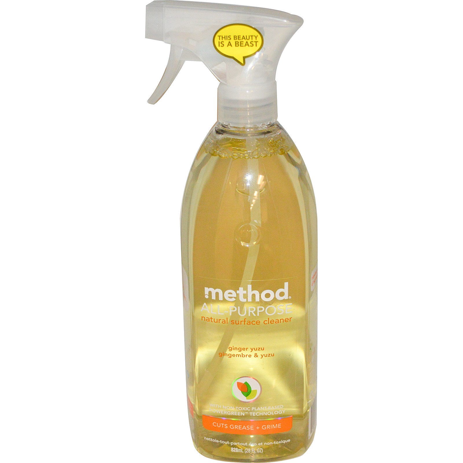 Method, All Purpose Cleaner, Ginger Yu, 28 oz, Non-Toxic, Plant-Based ...