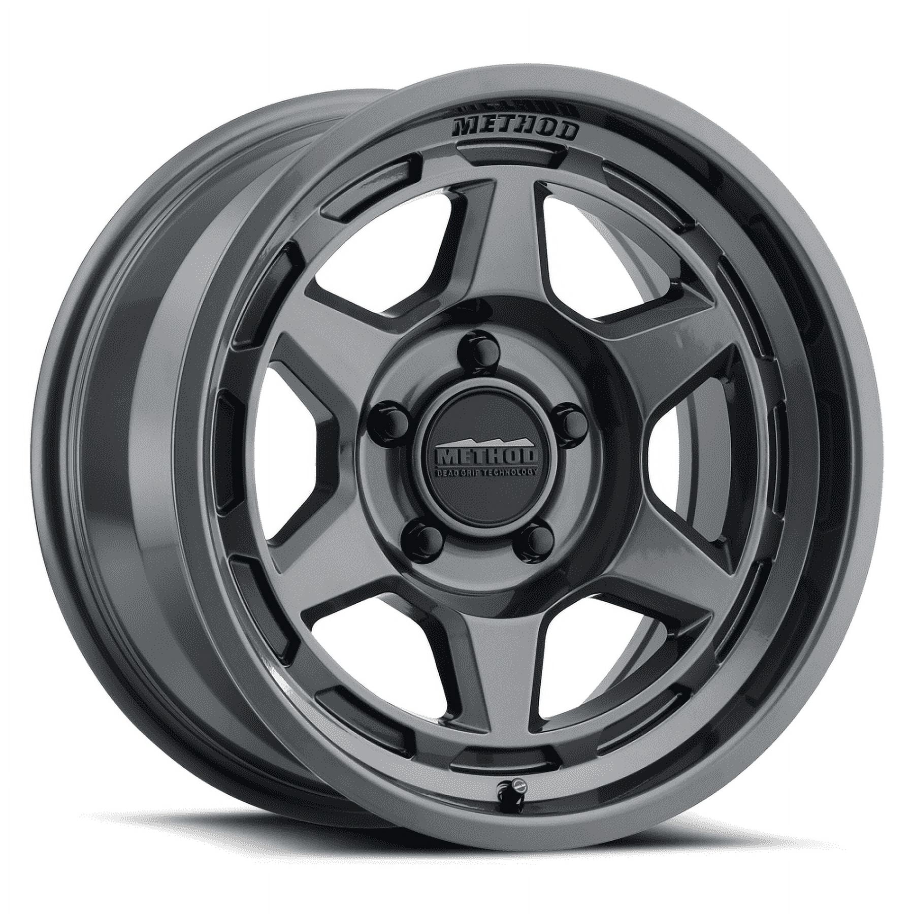 Method Race Wheels MR708 Bead Grip 17x9 -38 Titanium 6x139.7 6x5.5 (QTY 1)