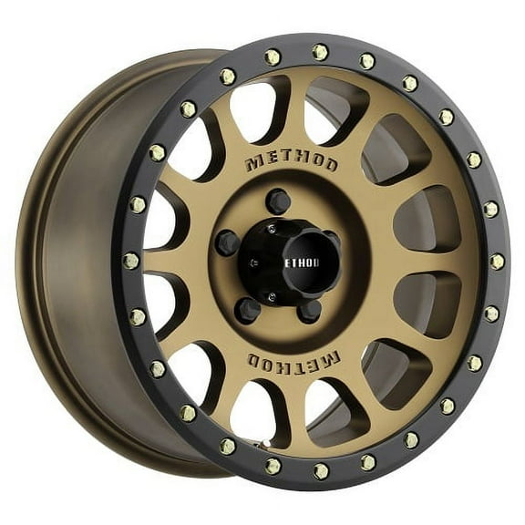 Method Race Mr305 Nv 20x10 5x127 -18et Method Bronze/Black Street Loc wheel Fits select: 2015-2019,2021 JEEP WRANGLER UNLIMITED