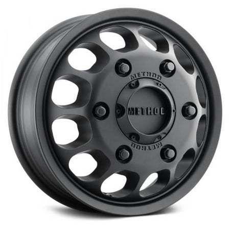Method Race Wheels 16 x 5.5 in., -138 mm Offset - 6x205 Bolt Pattern & 161.04 mm Hub MR901 Sprinter Dually Matte Black Wheel