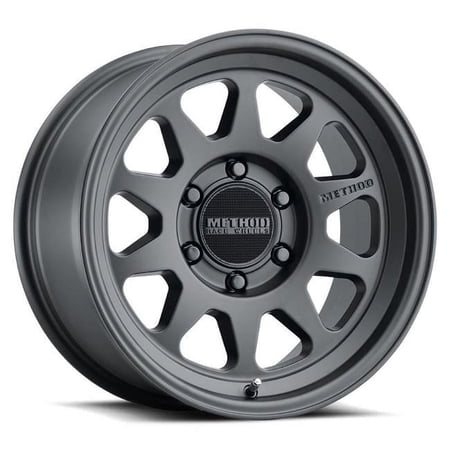 Method Race Wheels 17 x 8.5 in. 6 x 135 Bolt Pattern 0 mm Offset 4.75 in. Backspace CB87 316 Wheel, Matte Black