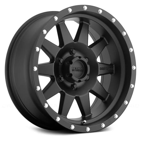 Method Race Wheels 17 x 8.5 mm, 6 x 4.5 5.7 in. The Standard Bolt Pattern Wheel, Matte Black