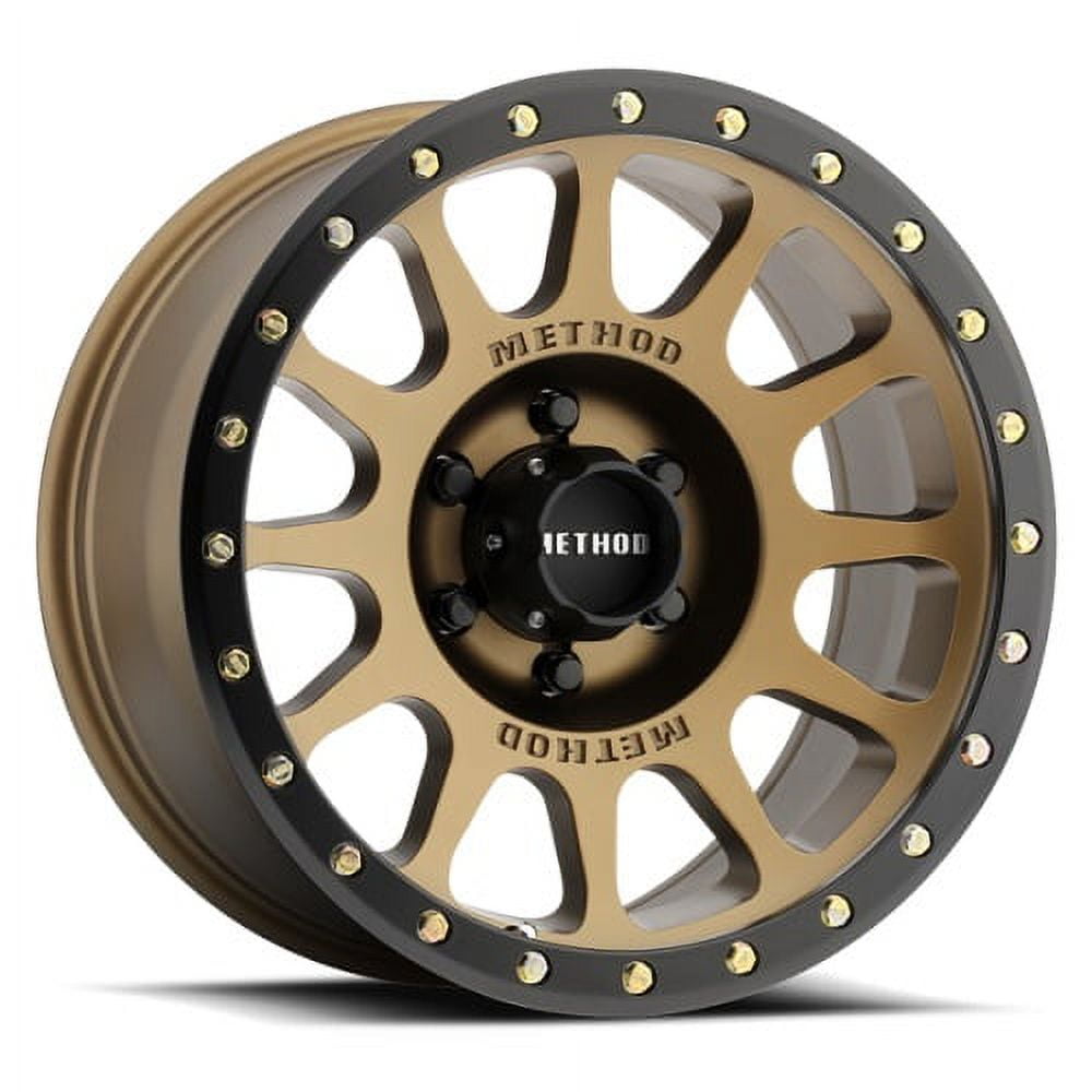 Method Race Wheels 17x85" Wheel 6x55 Pattern, Matte Black Bronze for Chevrolet Silverado