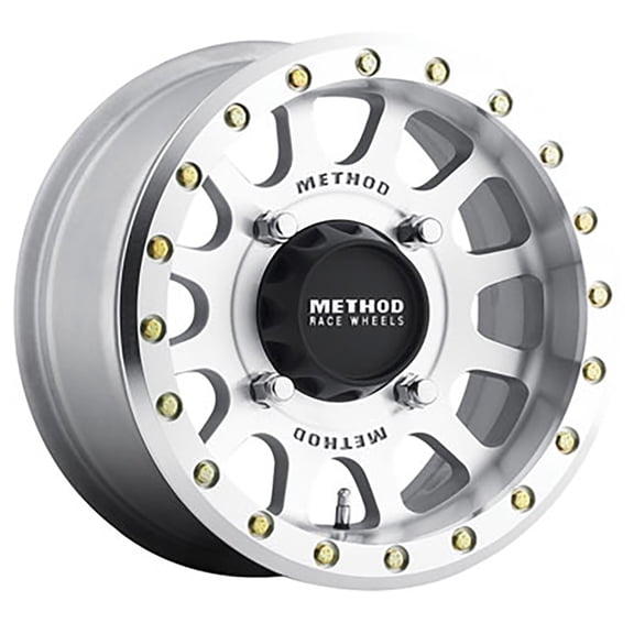Method Race Wheels 401 Beadlock Wheel 15x7 4.0 + 3.0 Machined 4/156 Compatible With Yamaha Wolverine RMAX 4 1000 2021